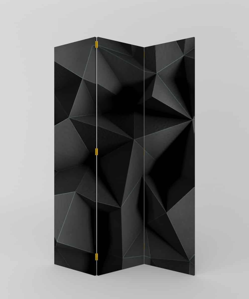 Diseño negro geométrico